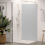 Winwall douchewand Aluverbund Basics papyruswit