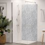 Winwall douchewand Aluverbond Graniet Cristal Grey
