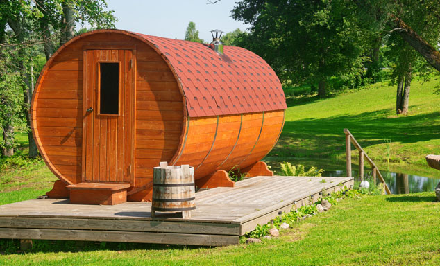 Tuinsauna's