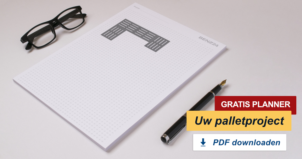 Planner voor palletmeubels
